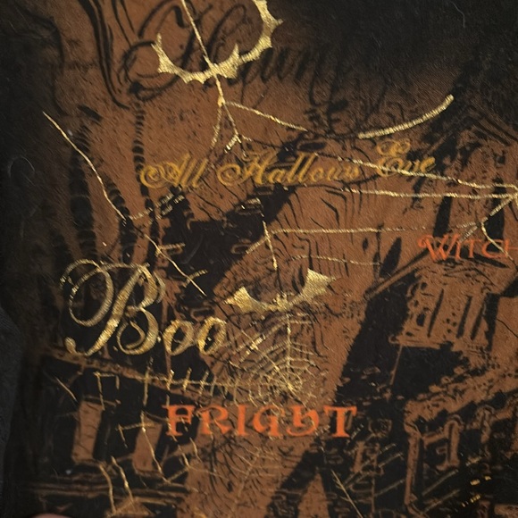 Awesome shirt size LG12–14 black, gold orange awesome design comfy 100% cotton - Picture 2 of 14